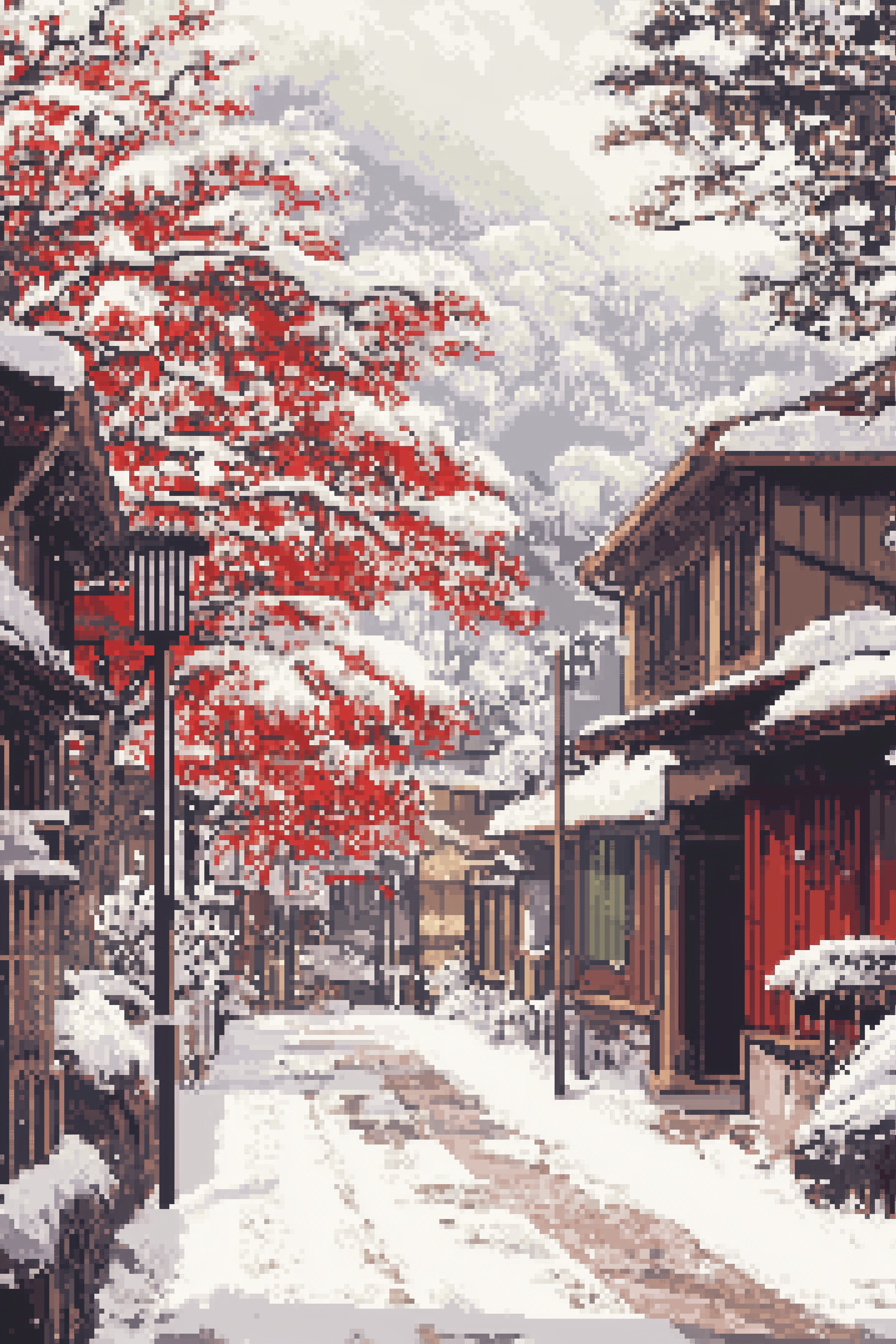 Snow in Japan