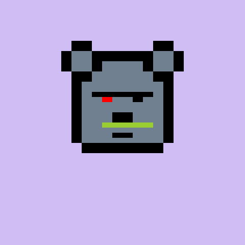 Pixel Bear #78970