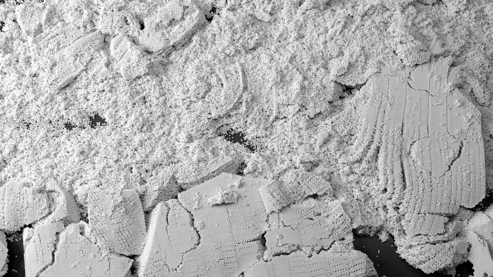 Breaking Apart A Material By Force