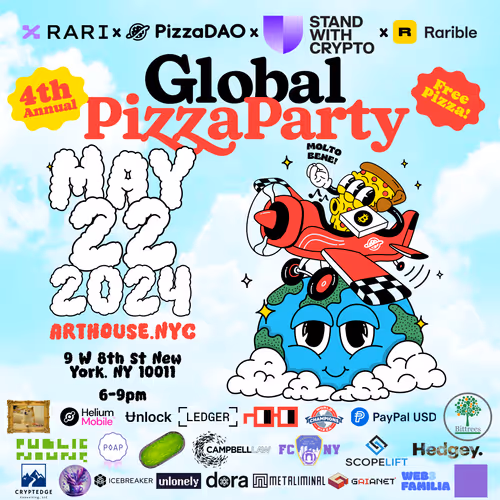 Global Pizza Party 2024 NYC