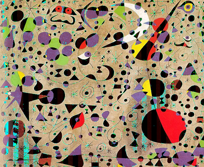 Joan Miro knows how to party