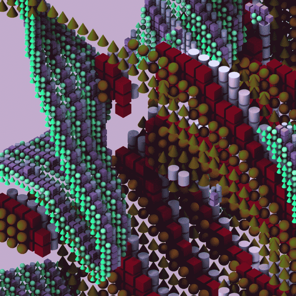 Pixel Space [voxel archetypes] 01 A