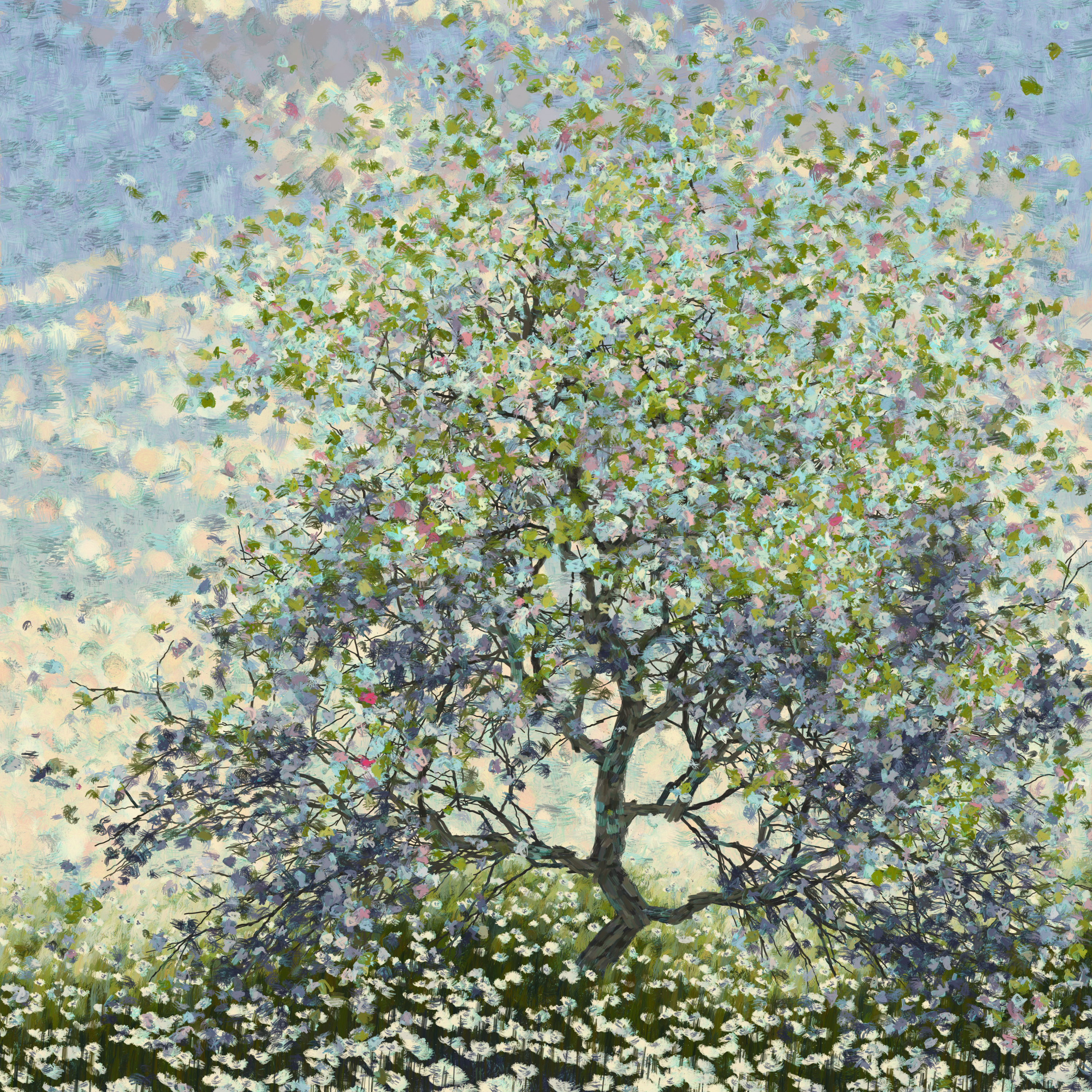 Tree in late spring