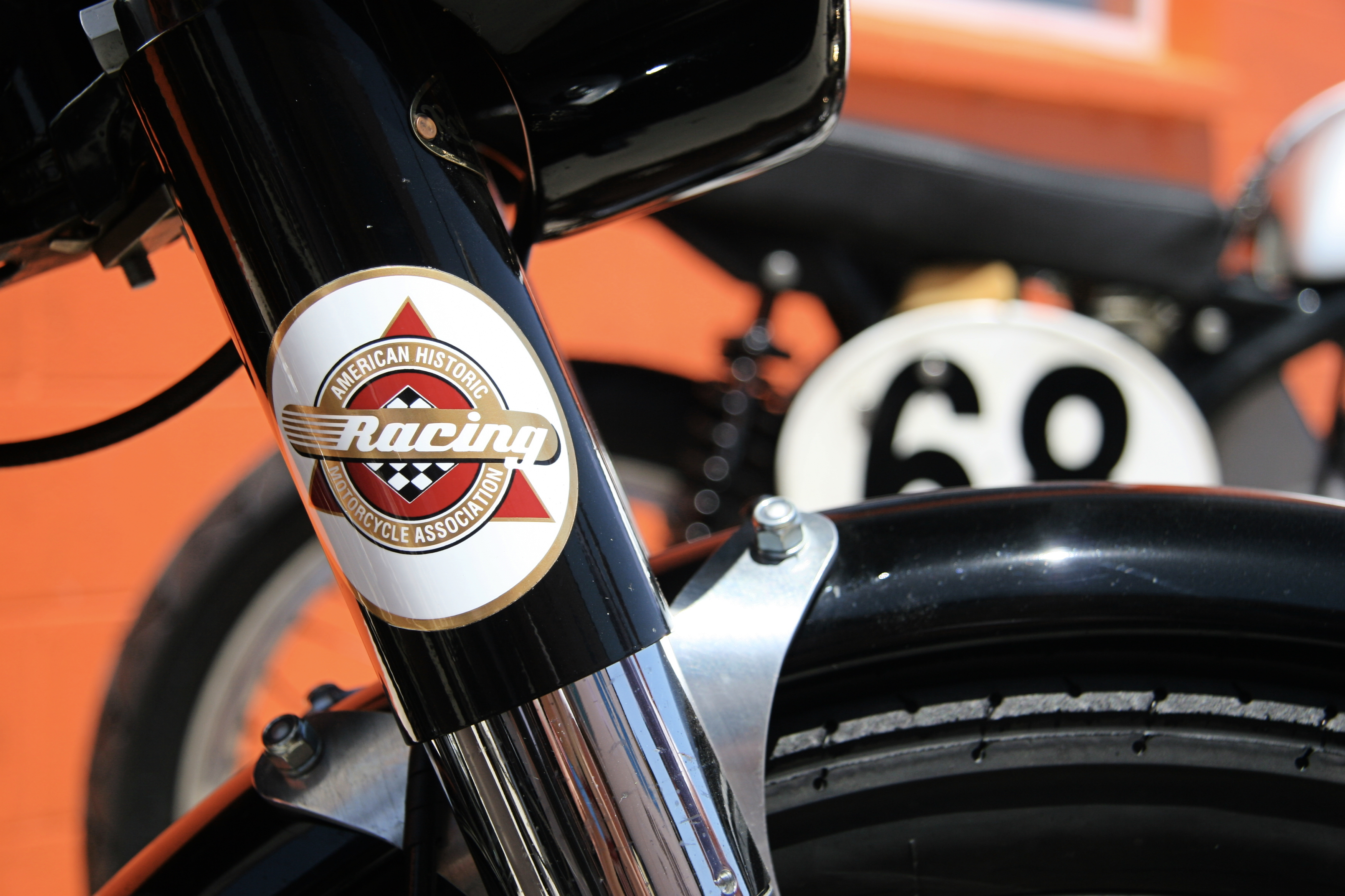 Norton Fork - AHRMA Decal
