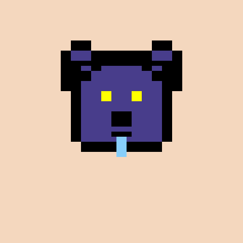 Pixel Bear #59022