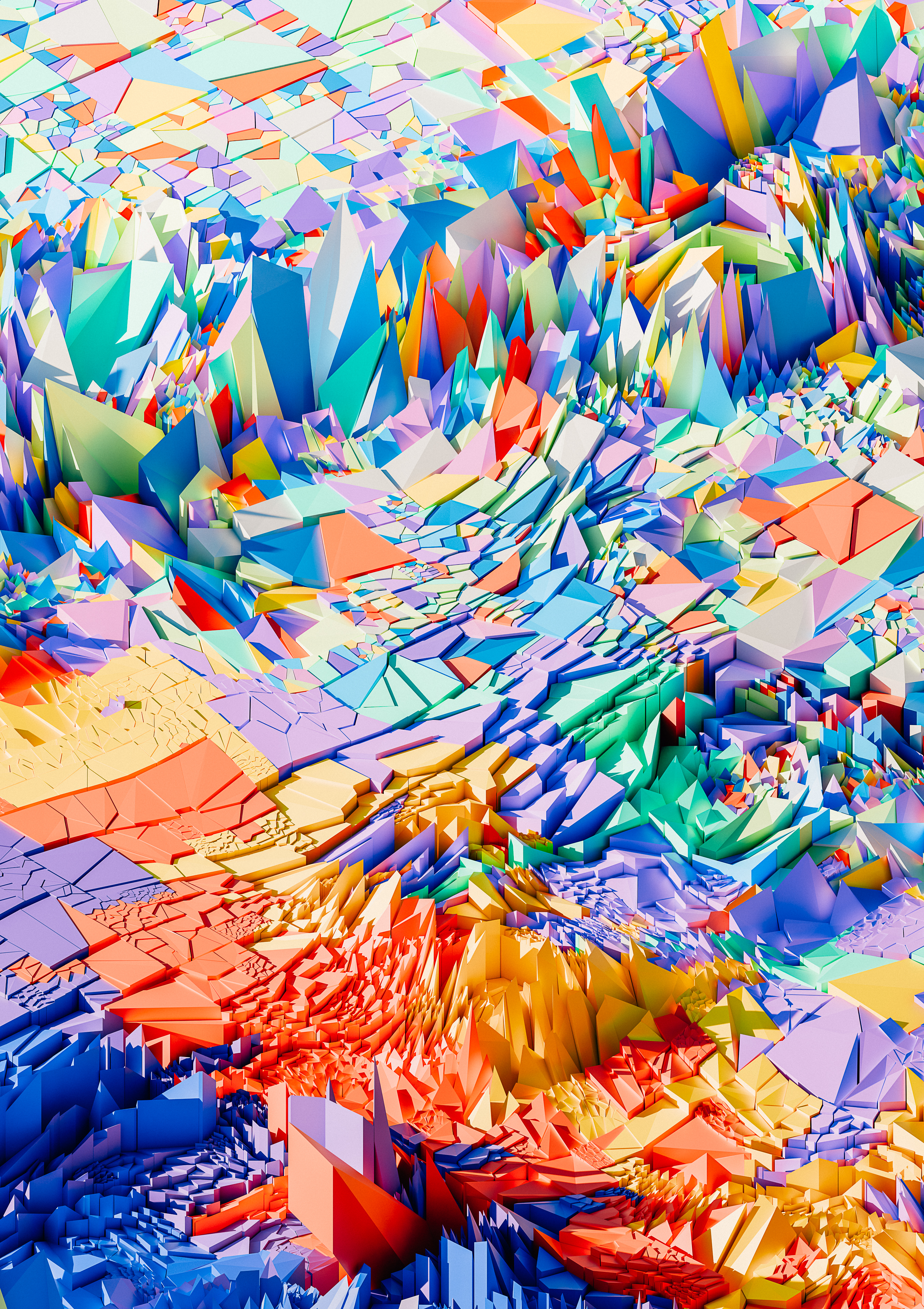 Fragmented land
