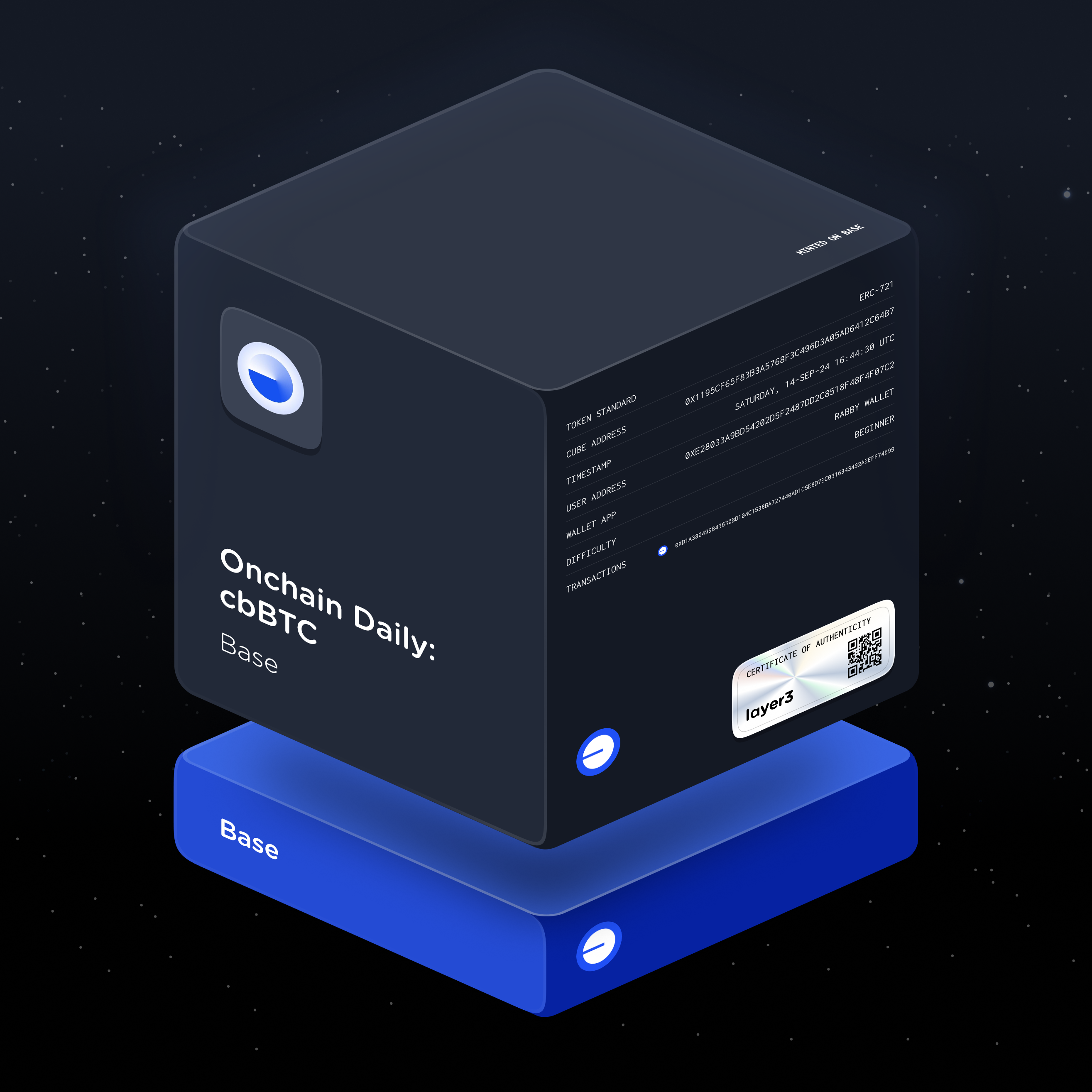 Onchain Daily: cbBTC