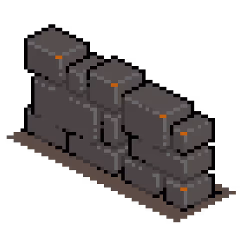 Dungeon Wall Straight X