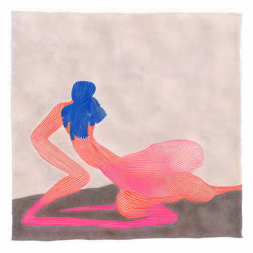 Figurative Mesh Painting 12 01 25