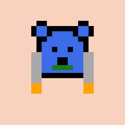 Pixel Bear #80331