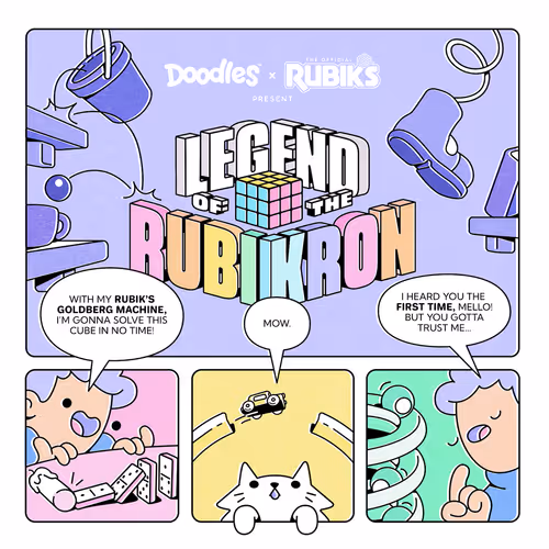 Doodles Comics No. 01: The Legend of The Rubikron