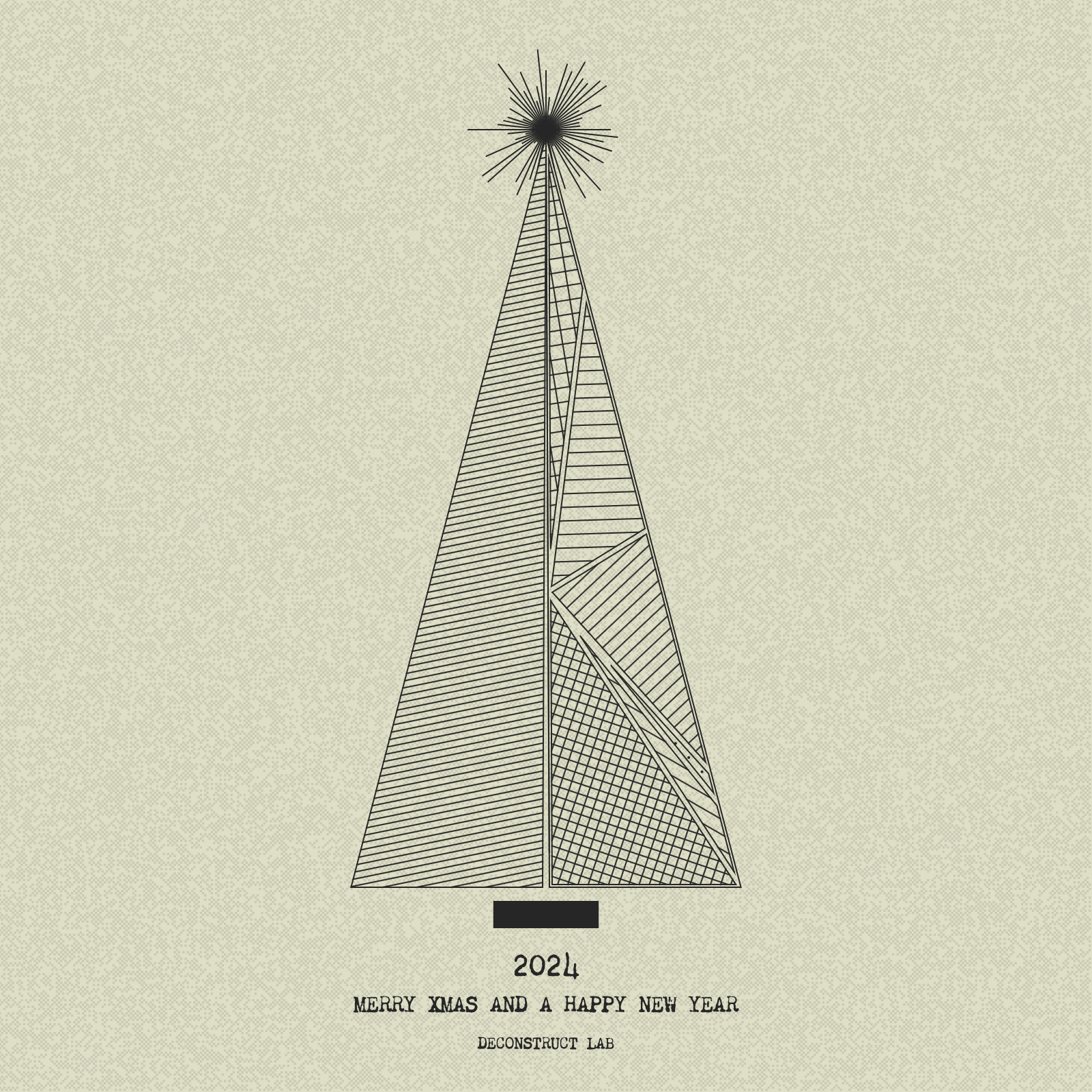 Have Yourself a Merry Little Geometric Tree #193