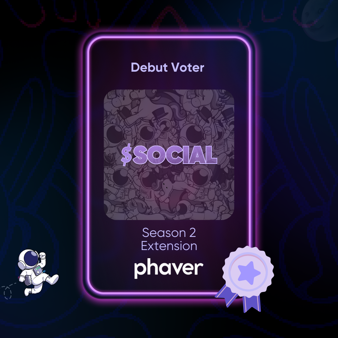 Phaver Debut Voter