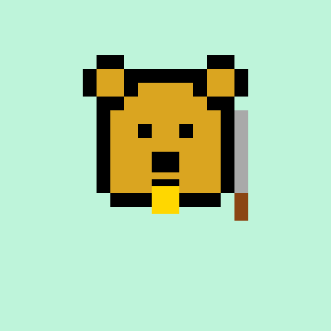 Pixel Bear #8611