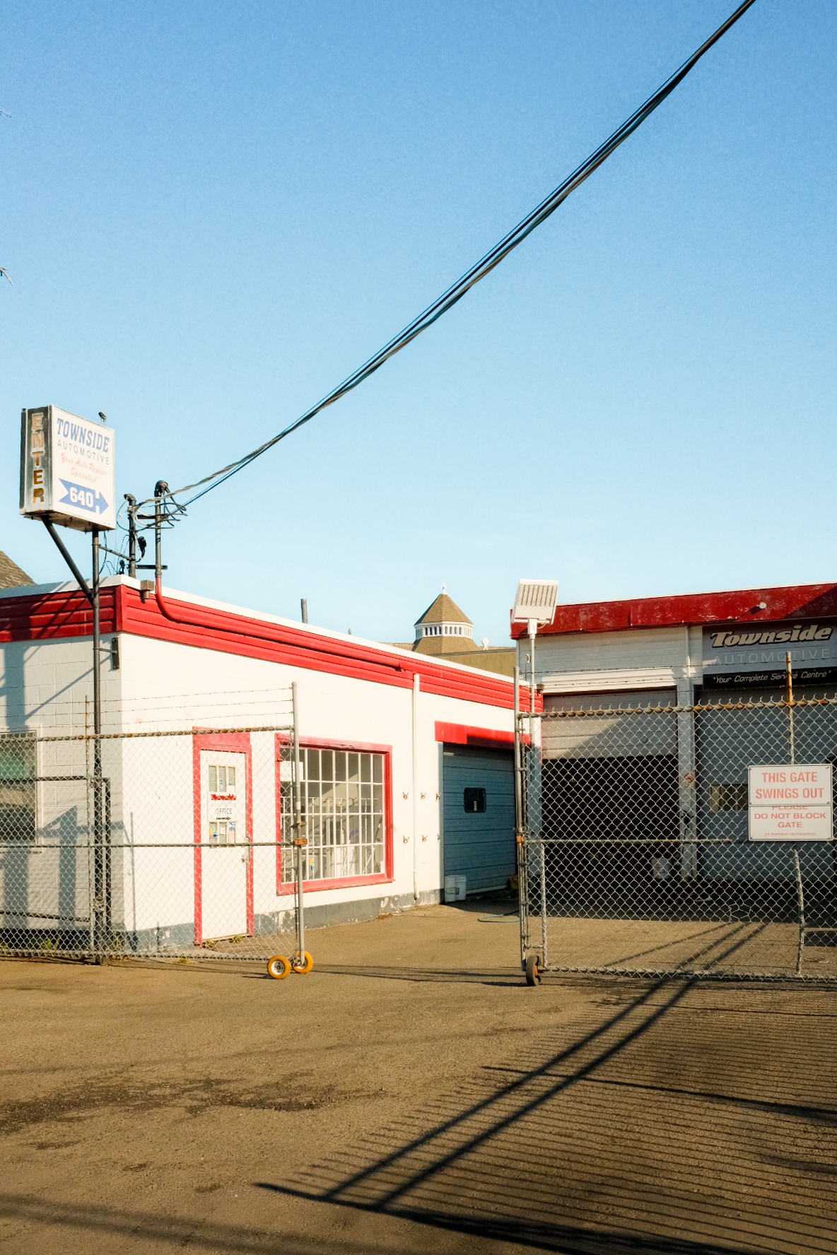 The yard