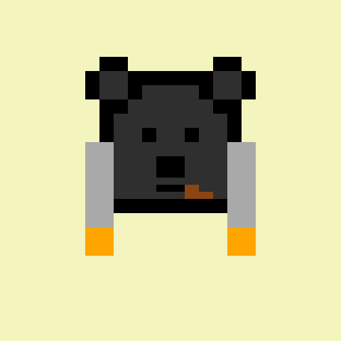 Pixel Bear #40194