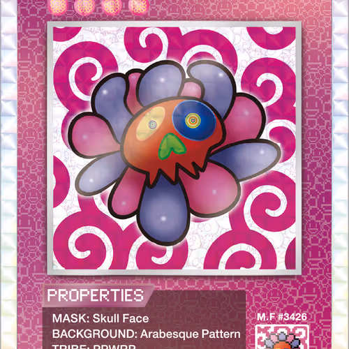 Skull Face SP-032 EN