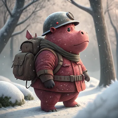 Hippos On Base #348