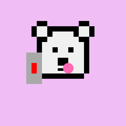 Pixel Bear #66483