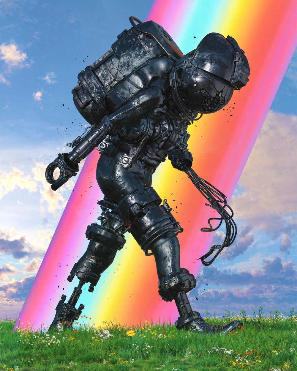 SEMI-ARTIFICIAL RAINBOW