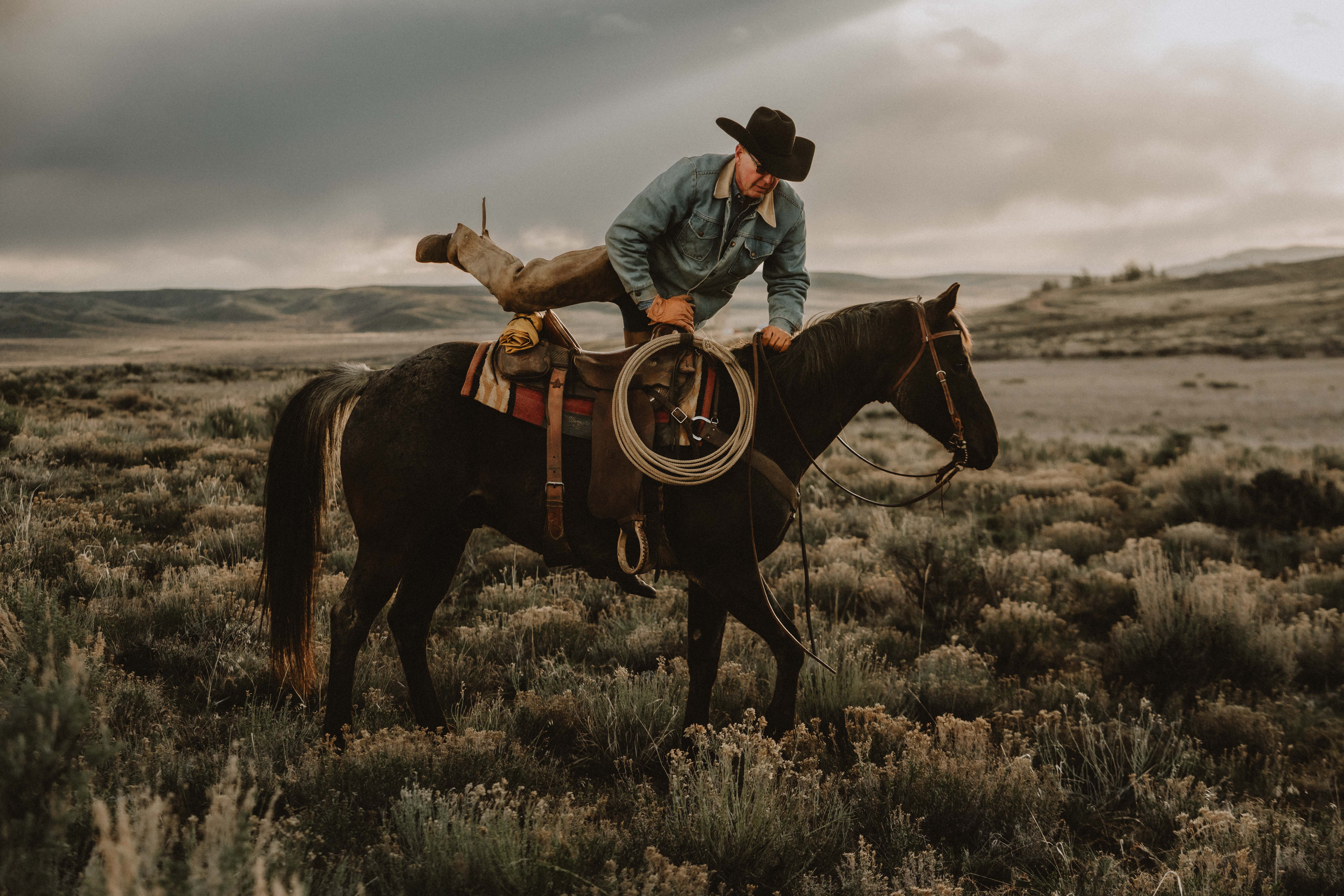 Sunrise and saddle.