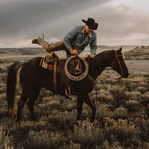 Sunrise and saddle.