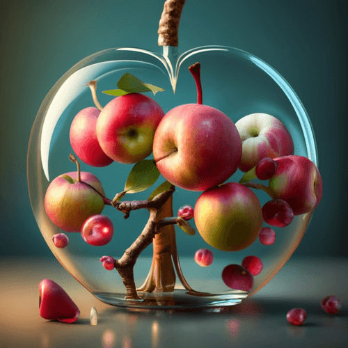 An apple landscape #369
