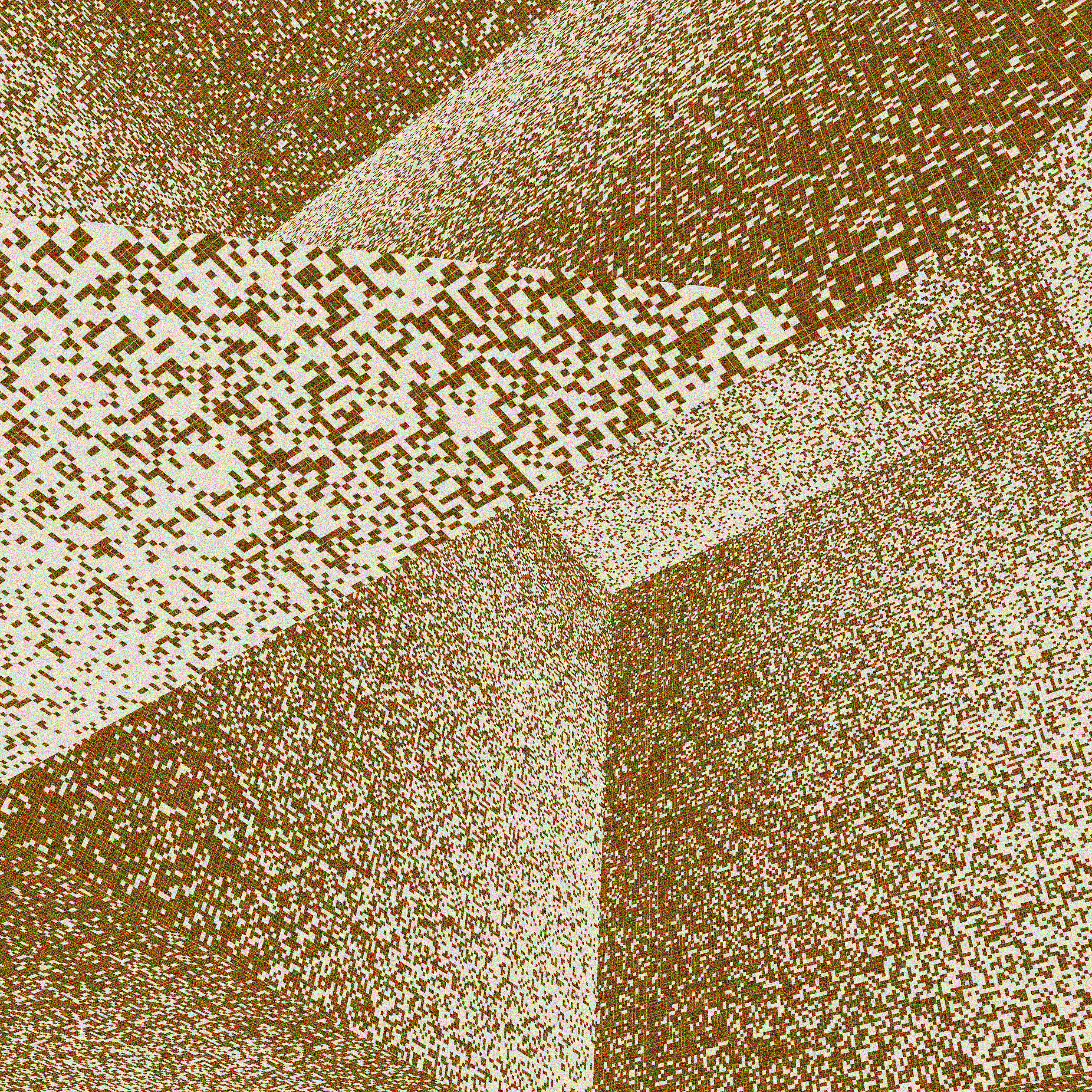 Var Density Cluster - Hexahedron Array 3