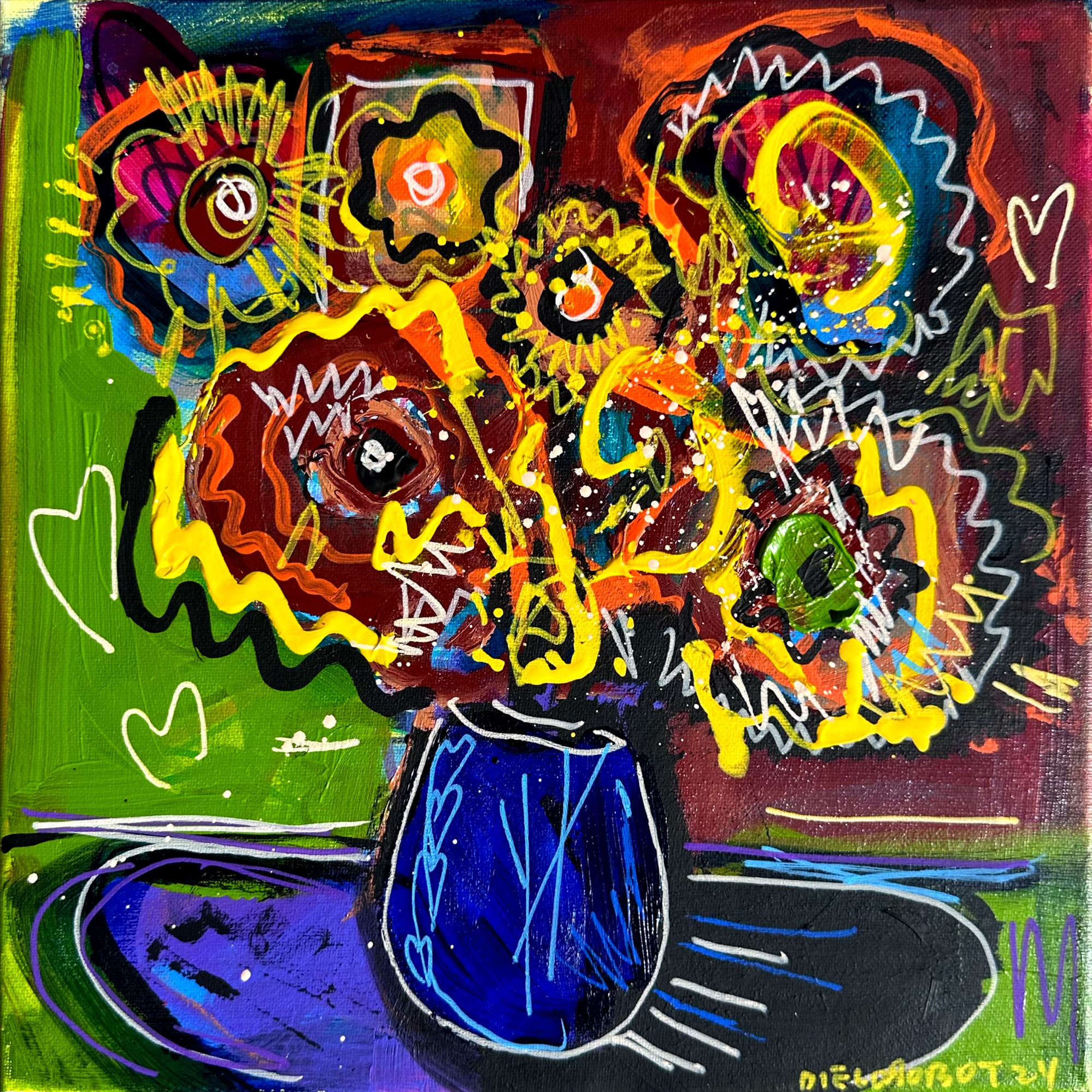 Jazzy flowers #7