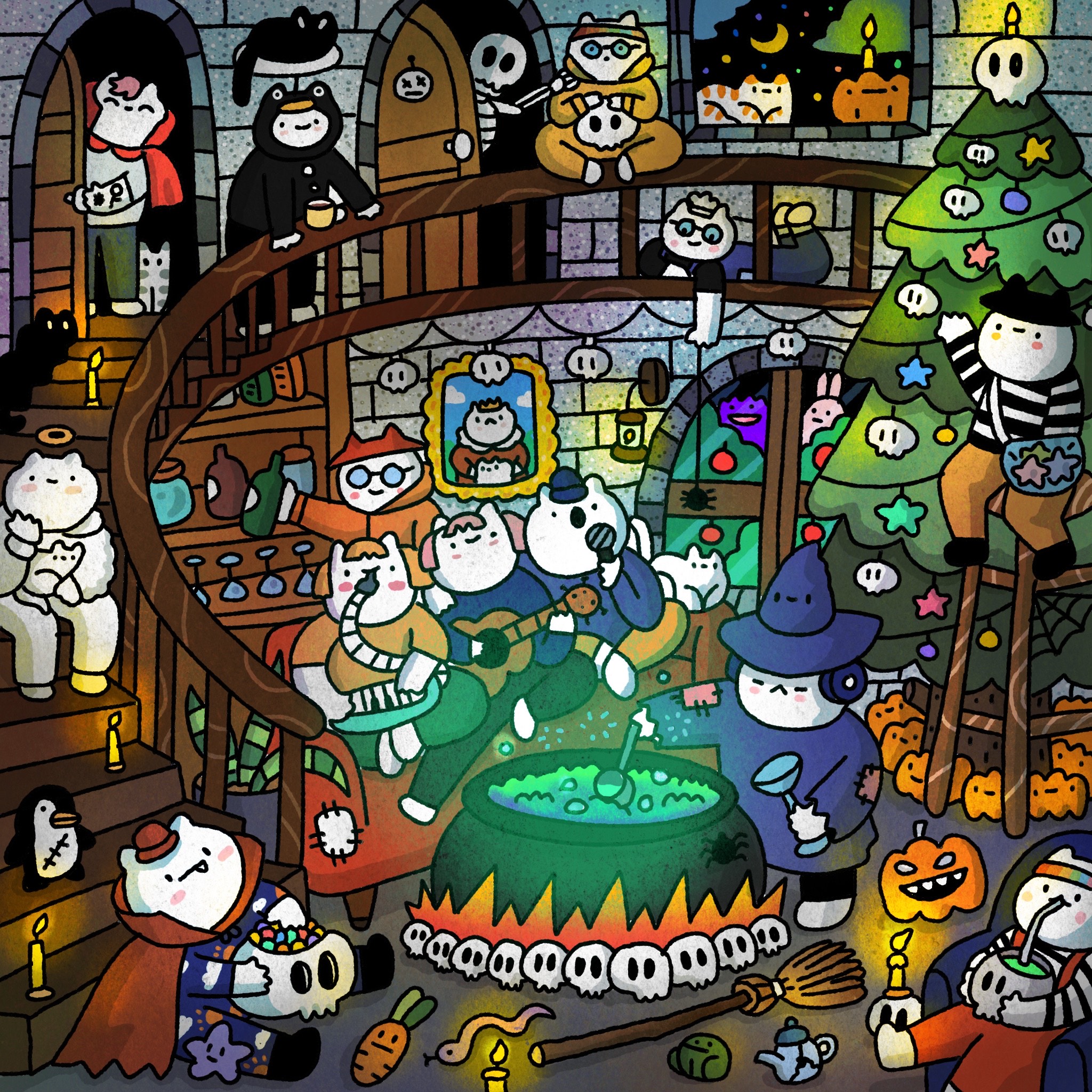Chum Halloween Party 2024