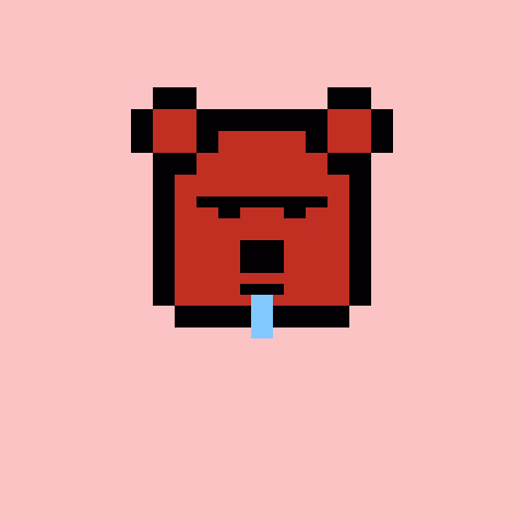 Pixel Bear #42881
