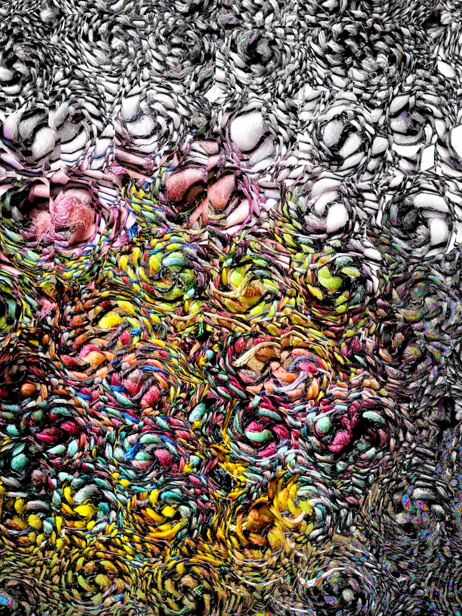 Glitched Weaving #11