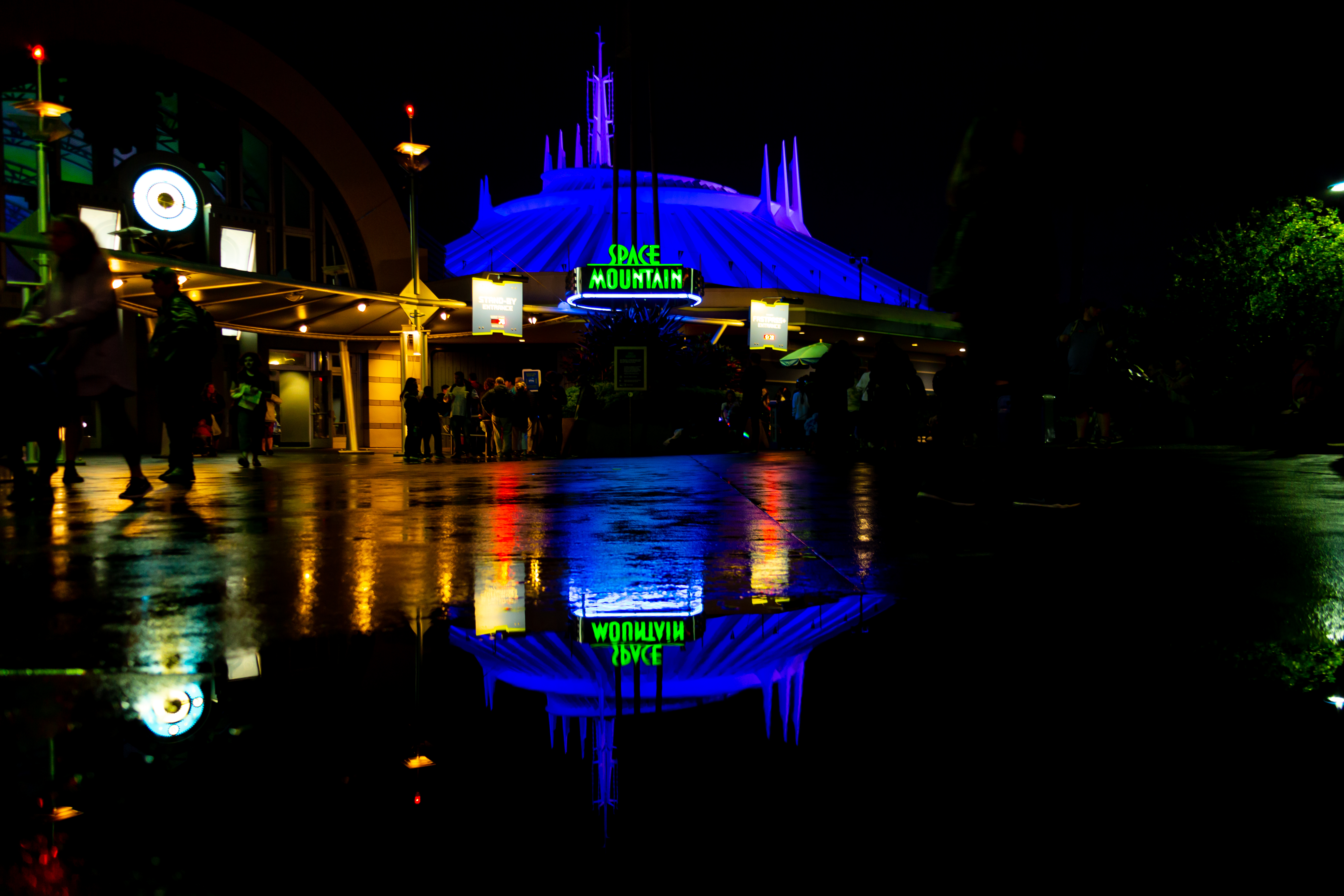Space Mountain Reflected #9