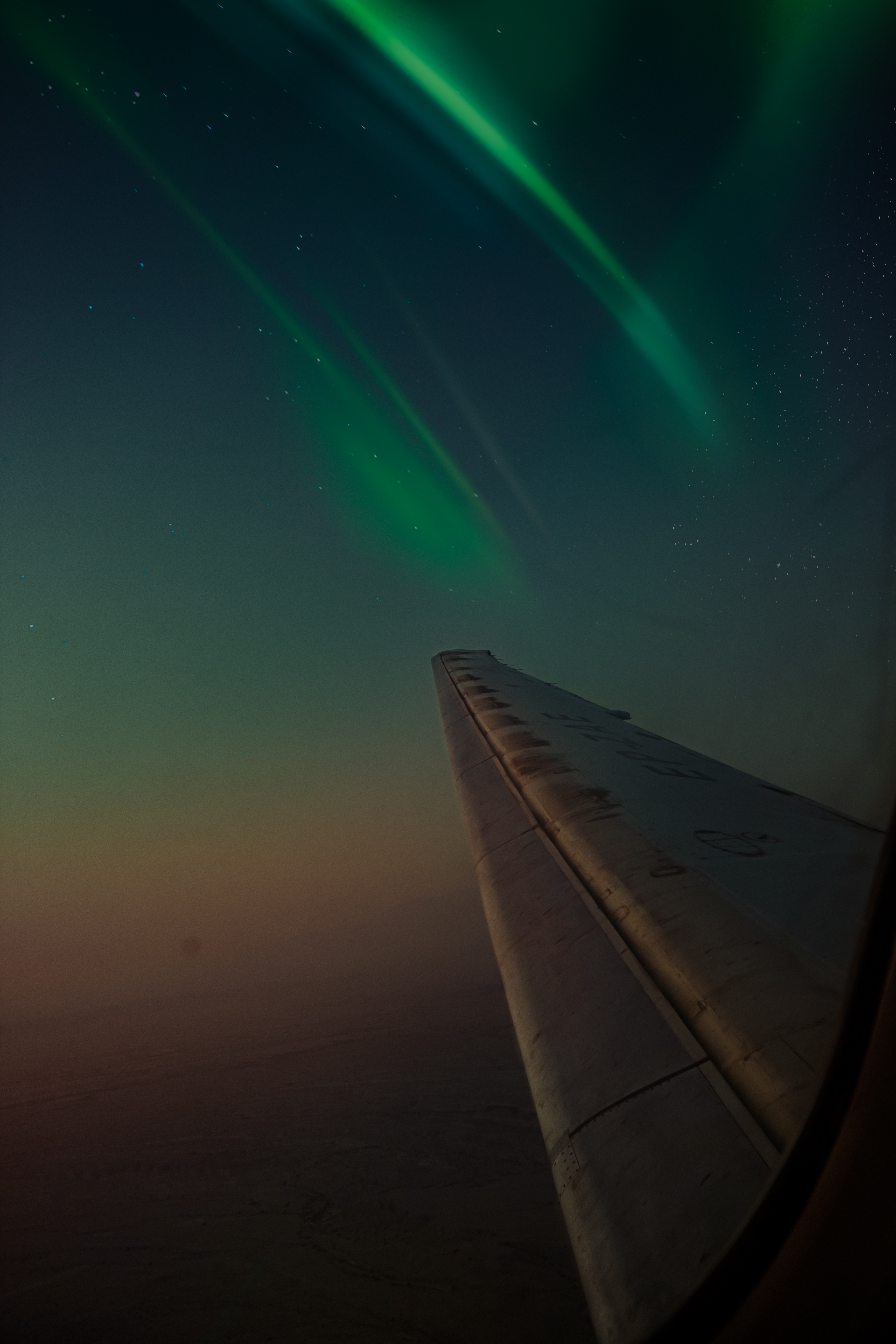 Airplane window #19