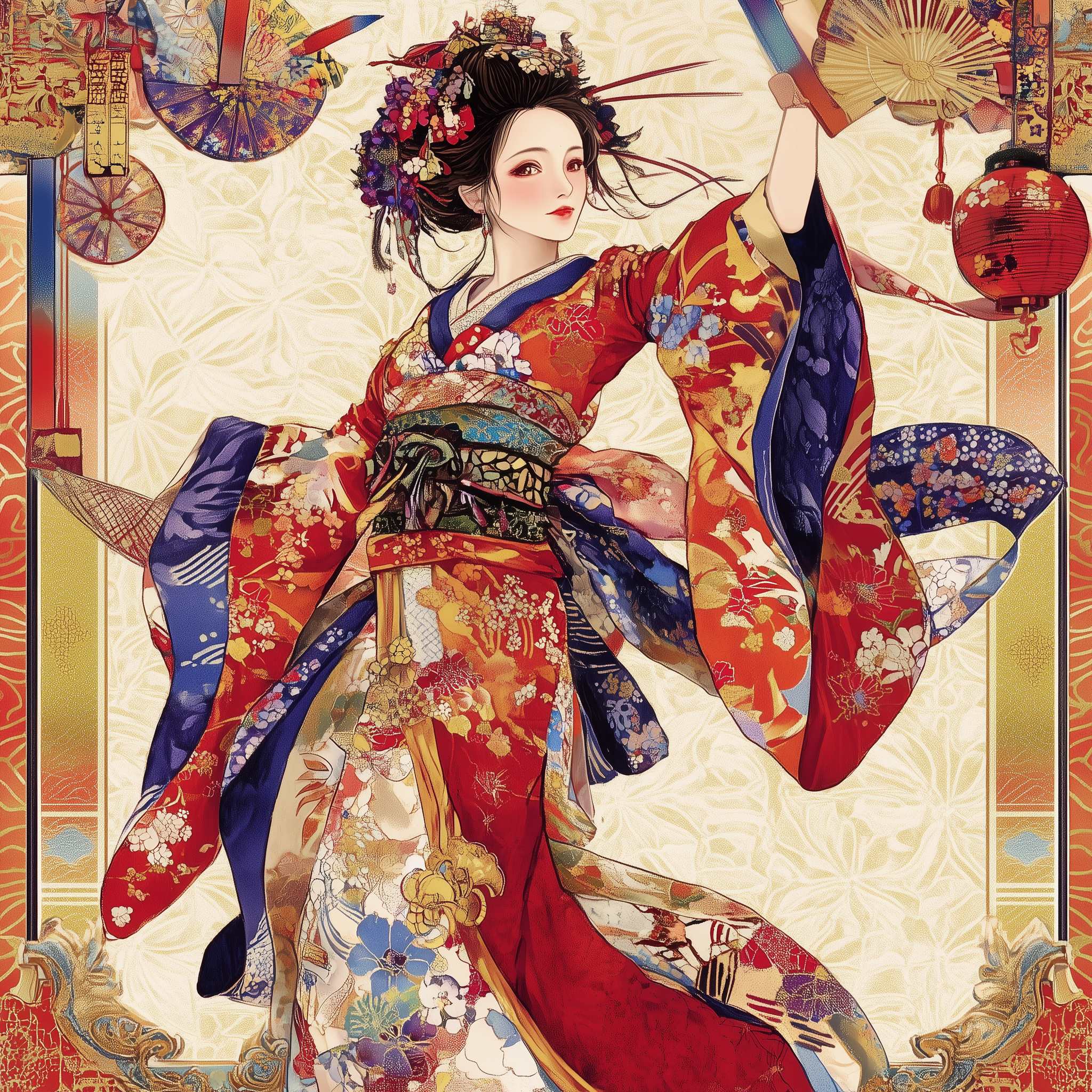 1603 kyoto kabuki girl
