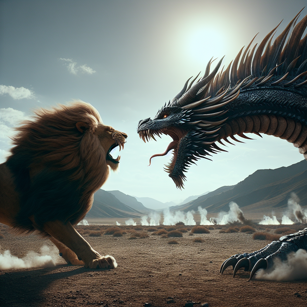 Lion and Dragon 1
