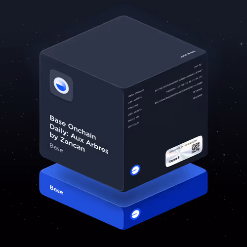 Base Onchain Daily: Aux Arbres by Zancan