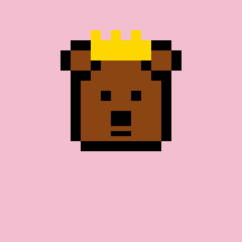 Pixel Bear #48611