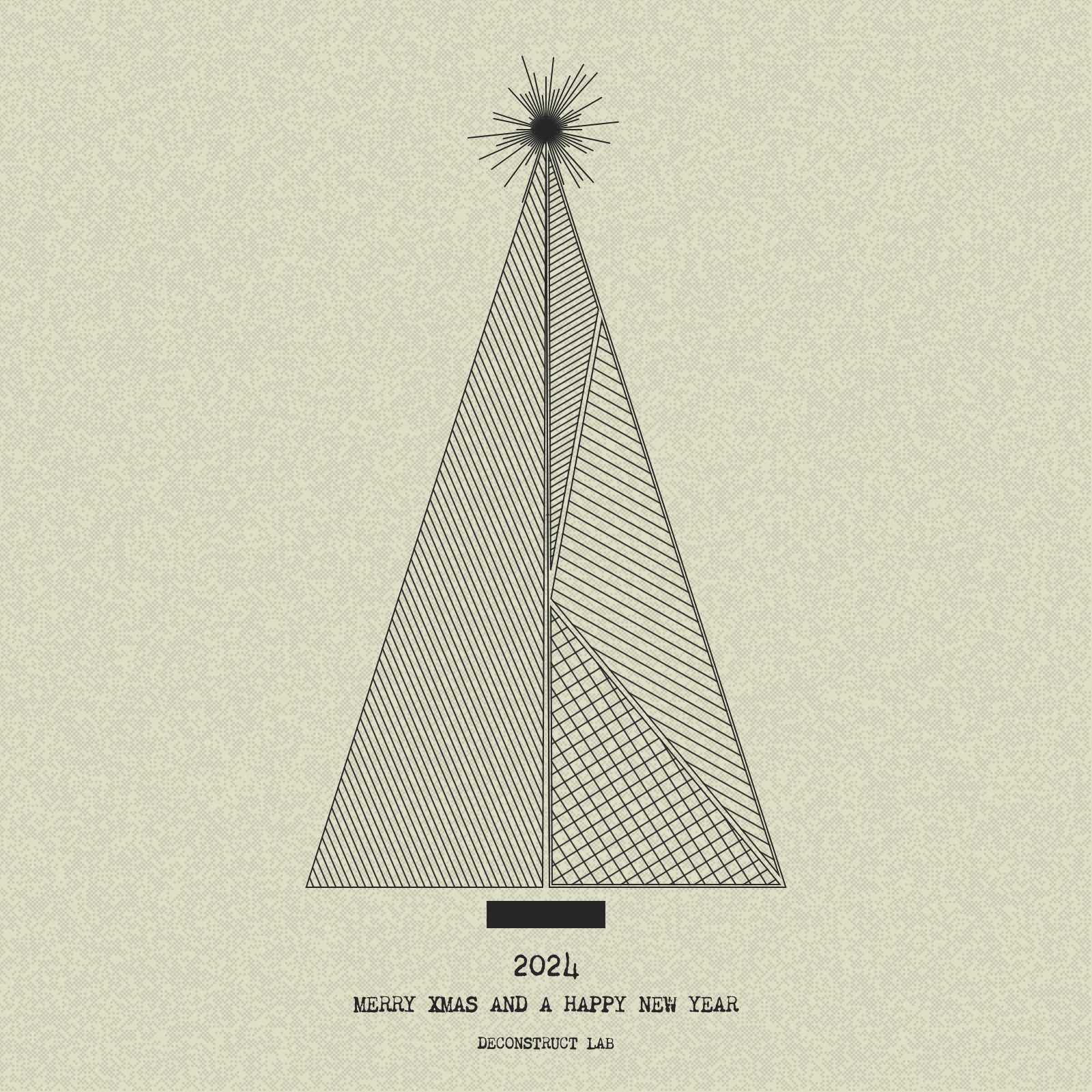 Have Yourself a Merry Little Geometric Tree #196
