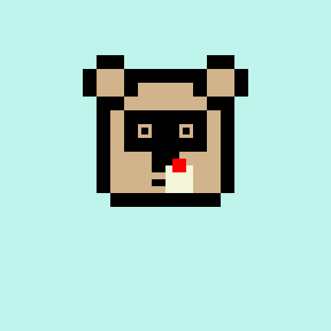 Pixel Bear #57126