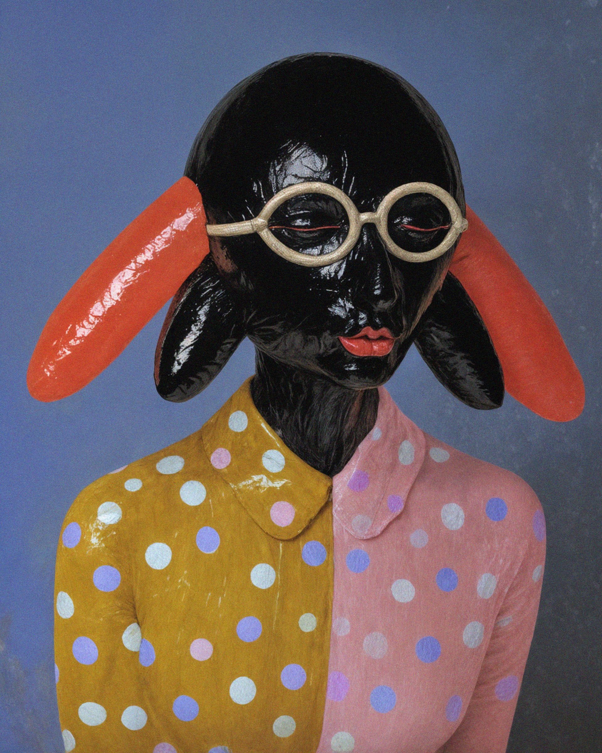 Muse with Red Ears