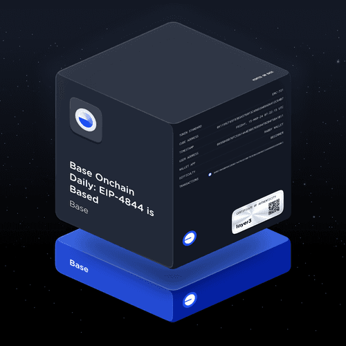 Base Onchain Daily: EIP-4844 is Based