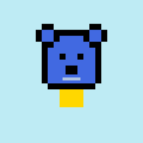 Pixel Bear #29139