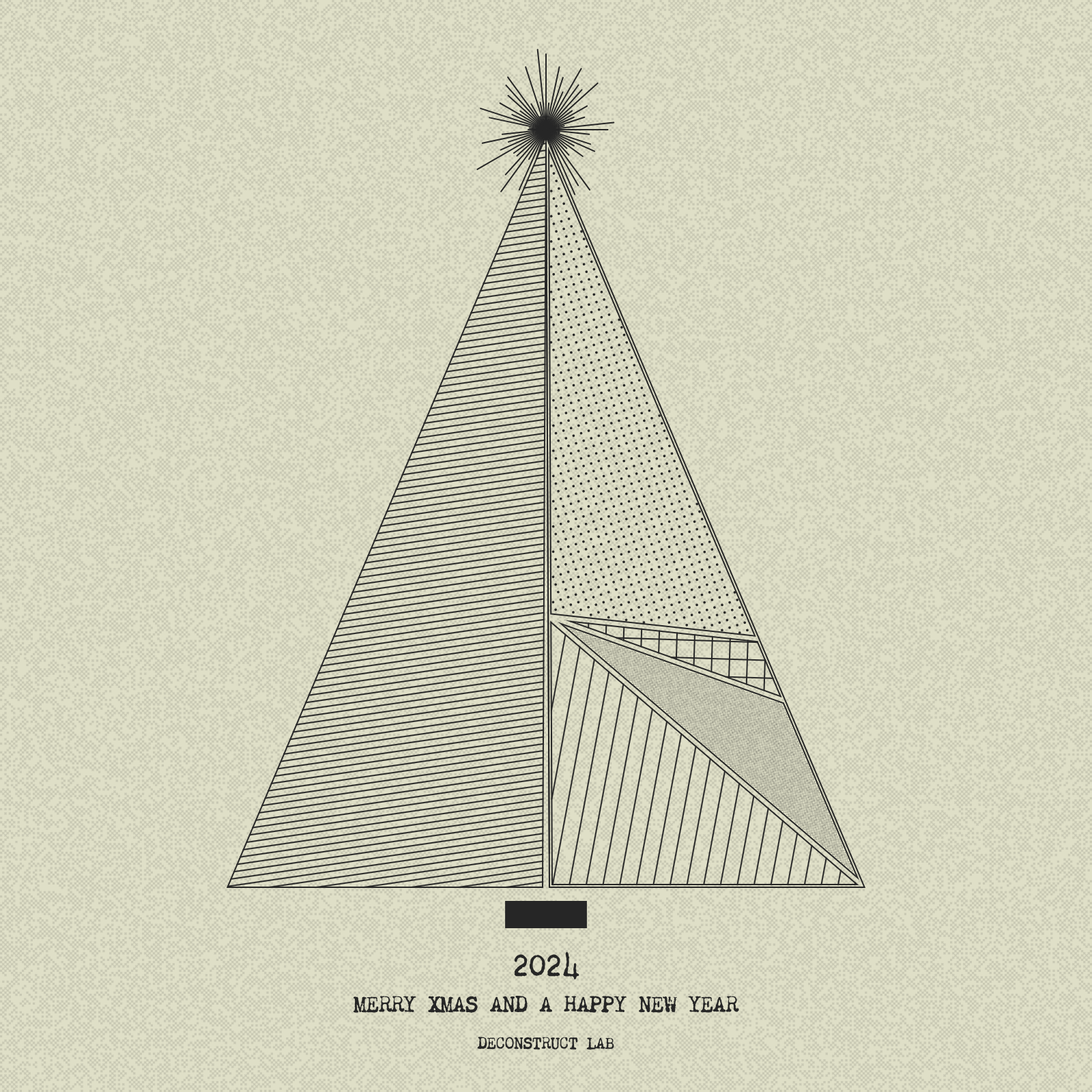 Have Yourself a Merry Little Geometric Tree #203