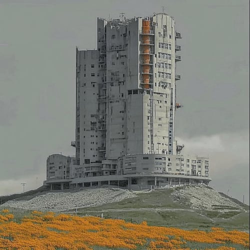 Brutalist Bathhouse