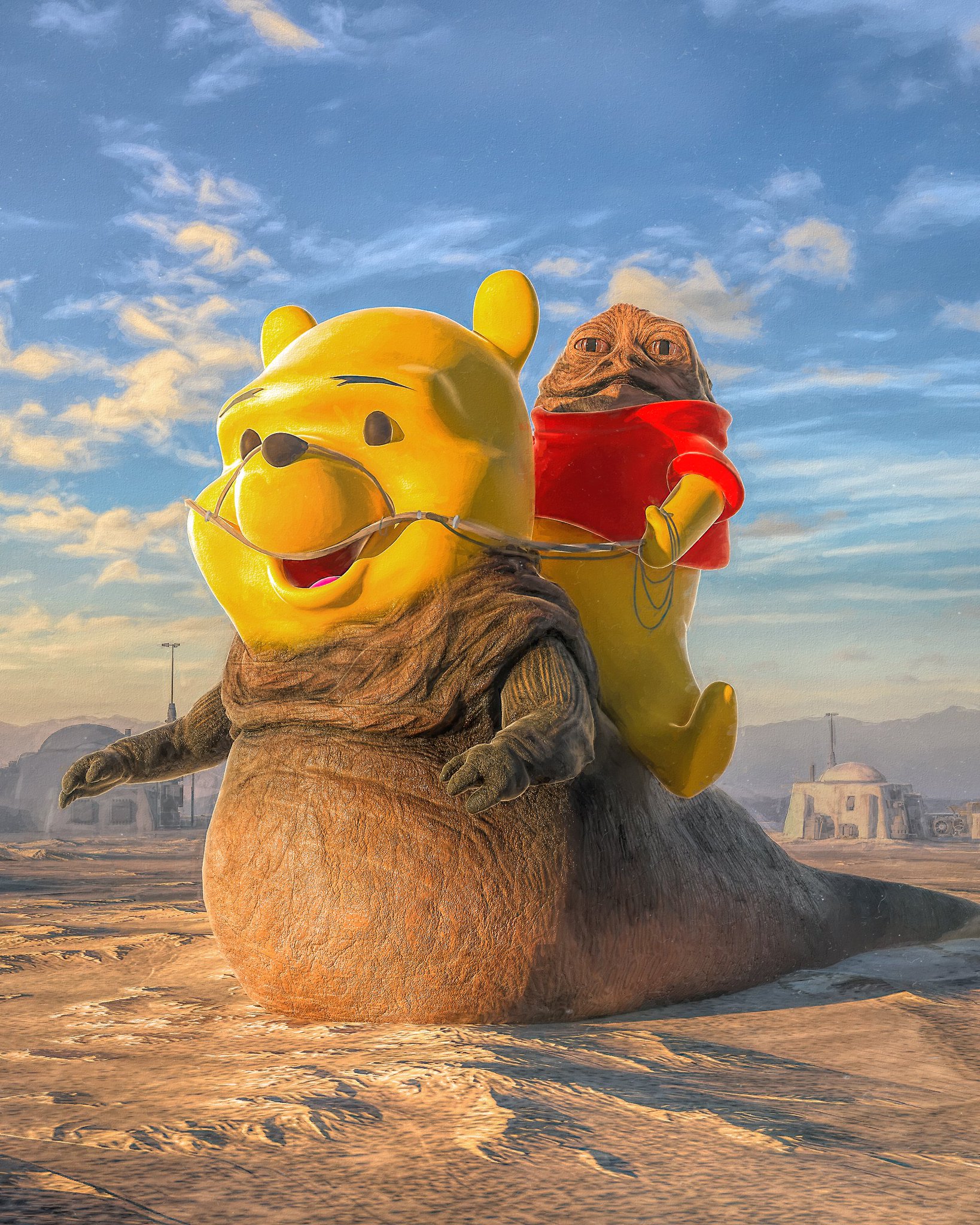 JABBA THE POOH / WINNIE THE HUTT