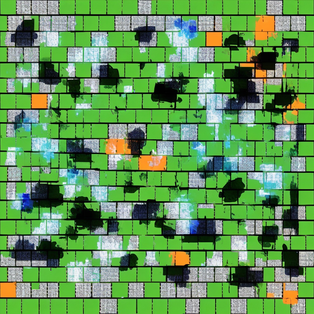Greenish Burnt Wall