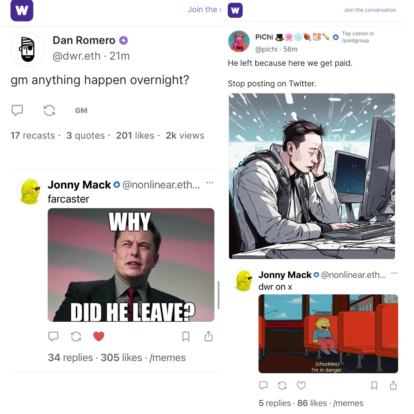Why did he leave? Bonus GM Farcaster episode March 25, 2024