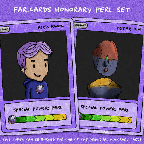 far.cards honorary perl set #1838