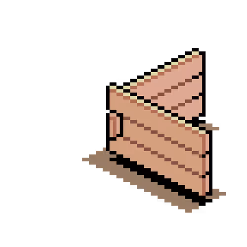 Wooden Fence Corner Left